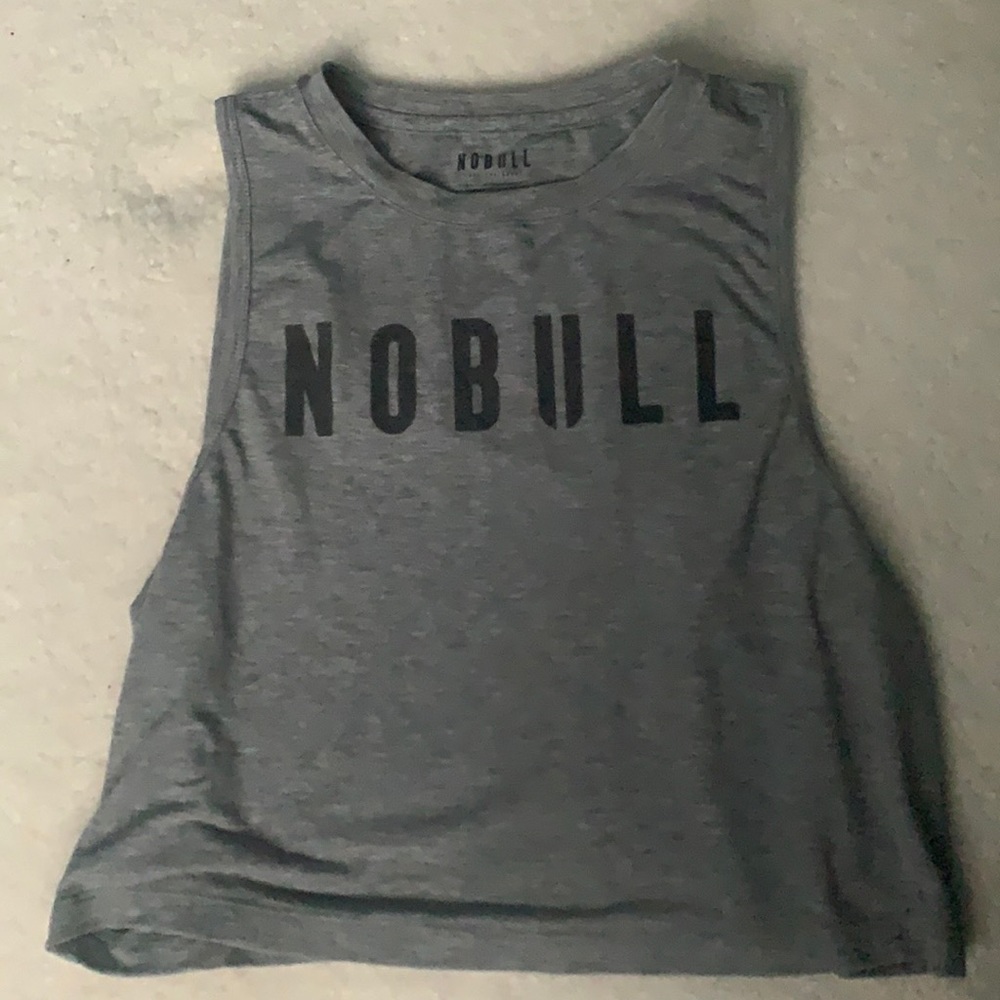 NOBULL Heather Gray Muscle Tank
